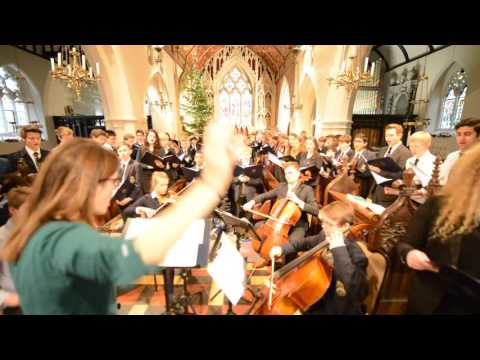 RBCS Choir rehearsing In Dulci Jubilo