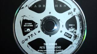 Pete Townshend & The Who - Is It In My Head? (Demo) - Quadrophenia Director's Cut