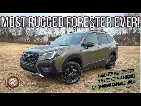 The 2022 Subaru Forester Wilderness Is A Uniquely Rugged Compact SUV