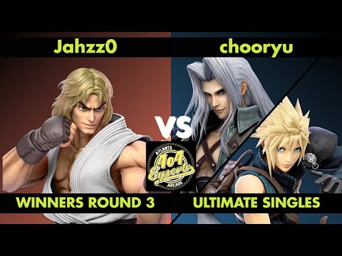 SSBU - 4o4 Smash Night 14 - KN|BH| Jahzz0 (Ken) vs VILE| chooryu (Sephiroth, Cloud) - Winners R3