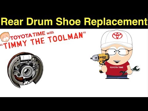 Drum Brake Shoe Replacement (3rd Gen 4runner)