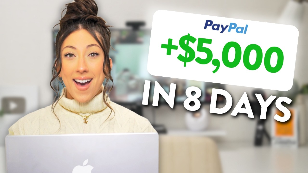 I Earned $5,000 in 8 Days from having an Email List (here's how!)