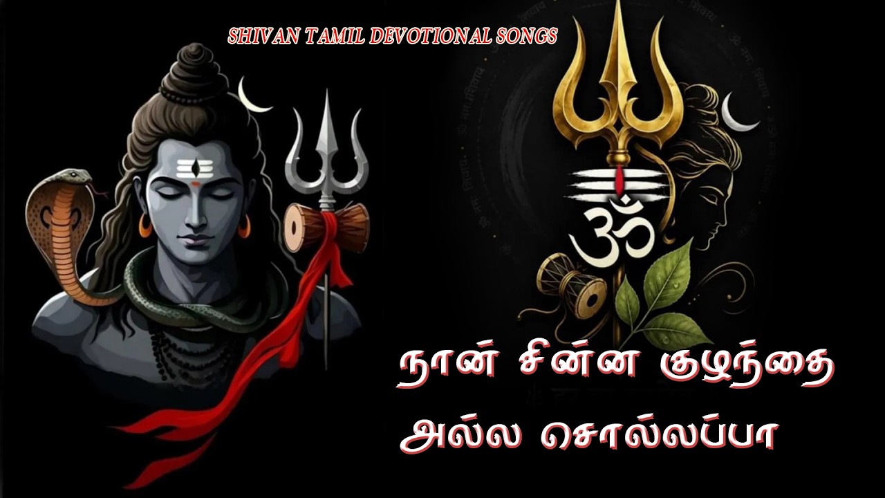 Naan Chinna Kuzhandhai Alla Sollappa | Sivan Song Tamil | Om Namah Shivaya
