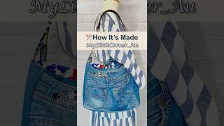Making a One-of-a-Kind Denim Tote | Upcycled Bag