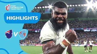 Fiji make HISTORY! |  Australia v Fiji | Rugby World Cup 2023 Highlights