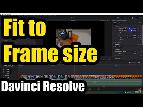 Fit clip to window size (Davinci Resolve, Zoom to 1.78)