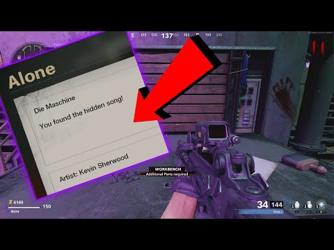 DIE MASCHINE New EASTER EGG Song found "ALONE" by Kevin Sherwood... Black Ops Cold War Zombies (PS5)