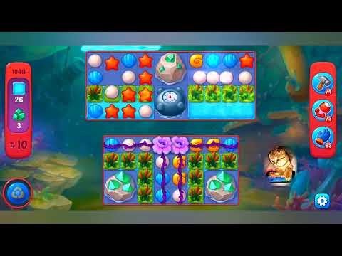 Fishdom, 10411 level,no Booster - 10411 уровень, прохождение без бустеров.