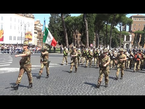 "Inno degli Alpini" (Il Trentatré) - Parata 2 giugno 2023 a Roma