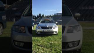 SLIM rampa oranžová, 42LEDx3W, magnet, 12-24V, 365mm, ECE R65 R10