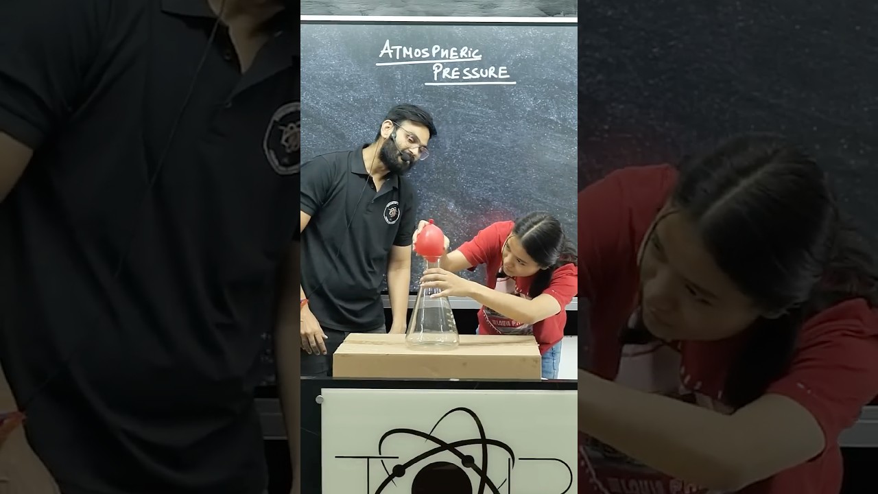 The Power of Atmospheric Pressure..!!! #theoryofphysics #anubhavsir