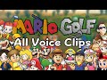 Mario Golf 64 All Character Voices