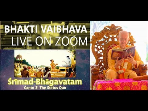 Bhakti Vaibhava Srimad Bhagavatam Canto 3 Ch 29, 27/2/2021