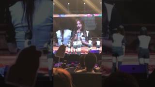 170716 Gfriend - Yuju imitating Umji singing The Way [fancam]