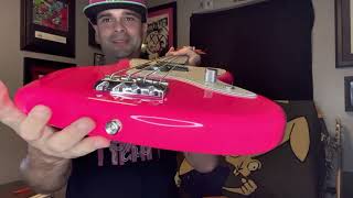 Video thumbnail for HMNIM Mark Hoppus Signature Fender Custom Jaguar Bass Unboxing by 182 News