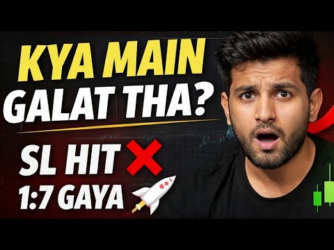 Stop Loss Hit Hua Fir Market 1:7 Gaya | Nifty Option Trading Strategy for Beginners | Option Learner