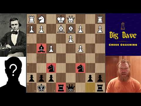 Learn from Morphy #4 John William Schulten vs  Paul Morphy
