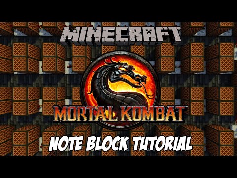 Candy Craft - Mortal Kombat Theme - Minecraft Note Block Tutorial