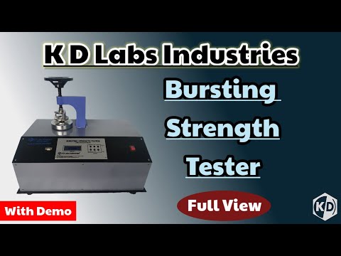 Bursting Strength Tester