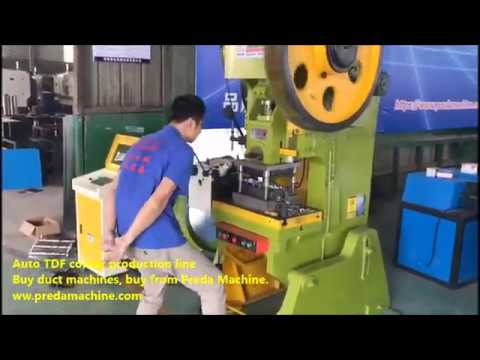 Auto TDF corner production line   Preda Machine