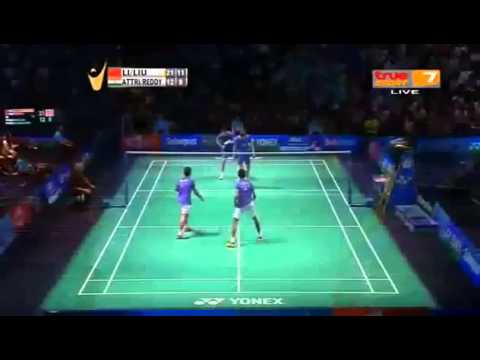 2015 Yonex US Open Final [MD] JUNHUI Li-YUCHEN Liu vs Manu ATTRI-B. Sumeeth Reddy (True Sport 7)