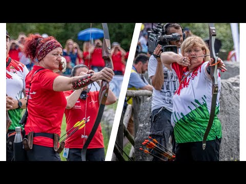 Irene Nöbauer v Piroska Gyorgyne Kereszt – raditional womn bronze | Terni 2022 3D Championships
