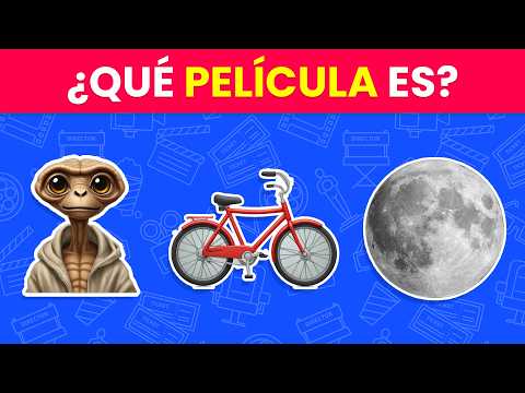 Adivina 100 PELÍCULAS Por los EMOJIS 👽🚲🌕| ¿Qué tanto sabes de CINE? 🍿🎬