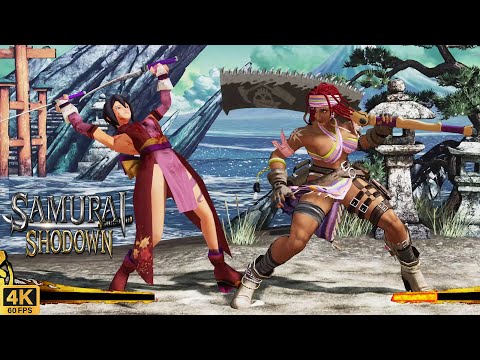 Darli vs Shiki | Samurai Shodown | com vs com AI vs AI
