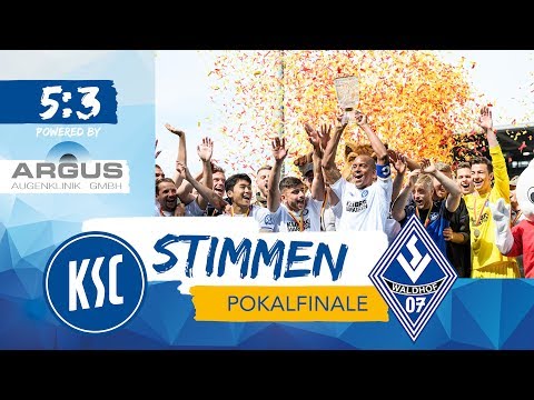KSC-Stimmen nach Waldhof | bfv-Rothaus-Pokalfinale