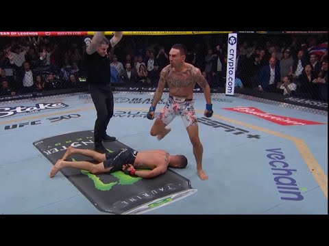 Max Holloway vs Justin Gaethje | FULL FIGHT