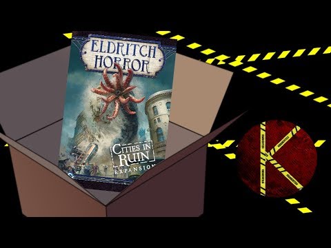 The Kwarenteen Unboxes Eldritch Horror: Cities in Ruin