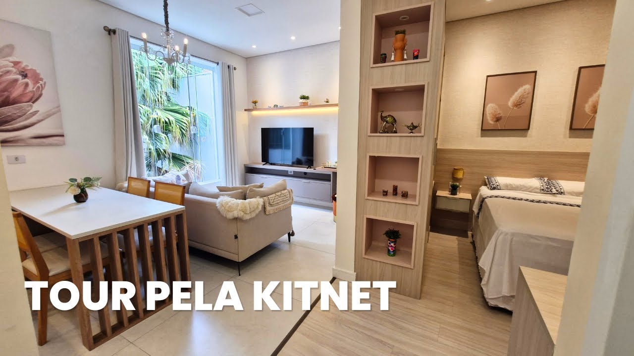 TOUR of the CUTEST KITNET in CURITIBA, was it worth it?︱by Daniela Cândido
