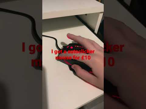I got a autoclicker mouse for £10
