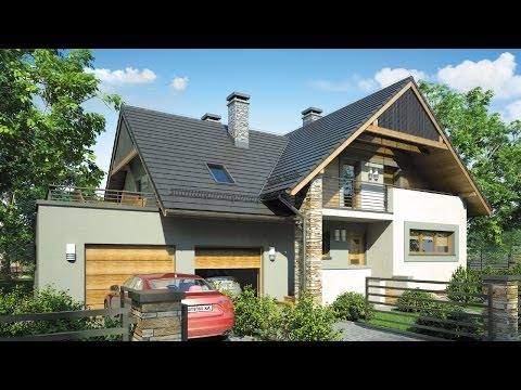 Projekt Domu GAMA Pracownia Projektowa Studio Atrium