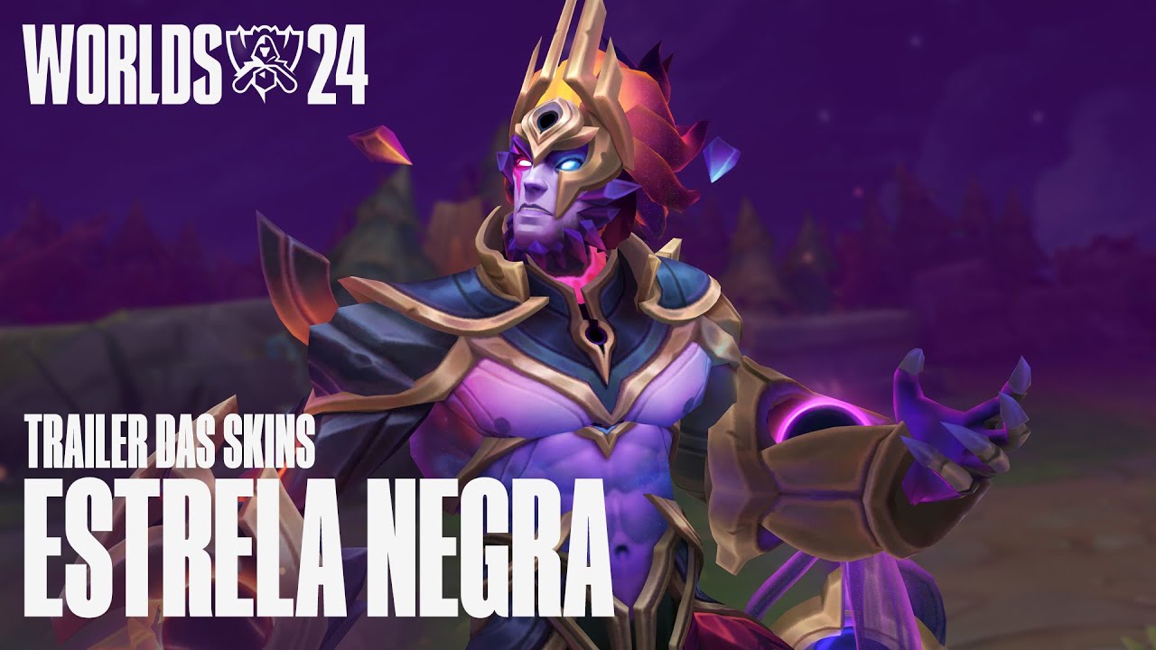 Do pó ao pó | Trailer das skins Estrela Negra 2024 – League of Legends