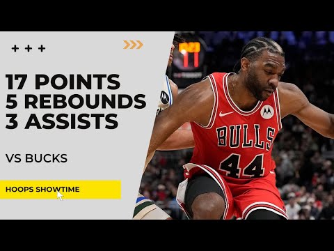 Patrick Williams 17 Points, 5 Rebs, 3 Assists vs Bucks I 25-26 NBA Season