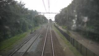 preview picture of video '[cabinerit] A train driver's view: Amersfoort - Utrecht CS, ICM, 26-Aug-2014.'