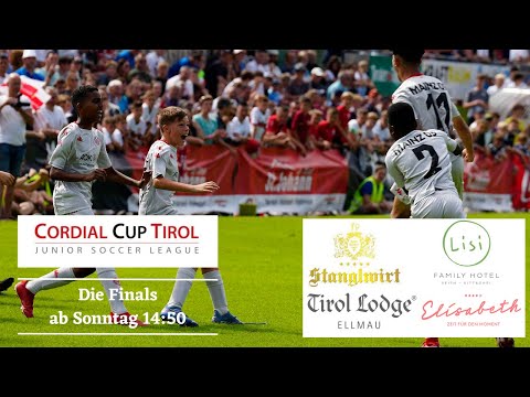 LIVE: Cordial Cup Tirol 2023 – Das Jubiläums-Event des größten Jugend-Turniers der Welt | DAZN