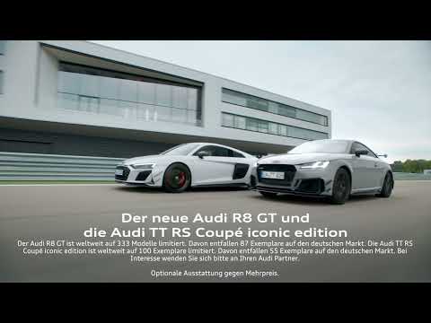 AUDI :: Performance is an attitude :: R8 GT and TT RS iconic edition