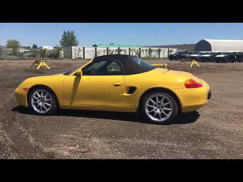 **Now SOLD** Multiple Award Winner 35K km 2001 Porsche Boxster “S” Roadster 6-Speed Manual