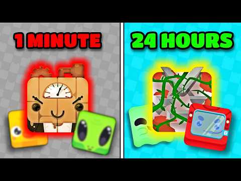 Opening Blooket Packs For 1 Second VS 24 HOURS