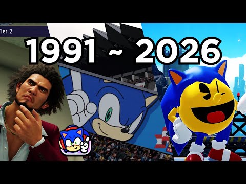 Sonic Cameos, References, Appearances; 287 Games (1991 to 2026) 🦔🎁