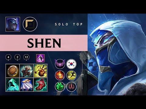 Shen Top vs Yorick - KR Master Patch 26.02