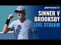 Jannik Sinner v Jenson Brooksby | 2021 Washington