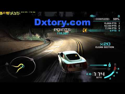 NFS Carbon Bronze Canyon Drift Challenge 3.7 Million DB9