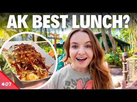 Flame Tree Barbecue Dining Review at Disney's Animal Kingdom Park | Disney Food Vlog | Food Review