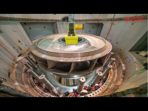 How to produce giant electric turbines. The Fascinating Production Process of Giant Electric Motors