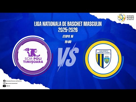 Liga Nationala de Baschet Masculin 25/26 - CS SCM Politehnica Timișoara vs CSM BBA Petrolul Ploiești