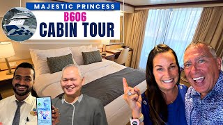 Majestic Princess Balcony Cabin B606 | Cabin Tour & Honest Review