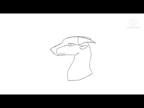 Turning dragon head go brrr (Animation, CW: Spinning)